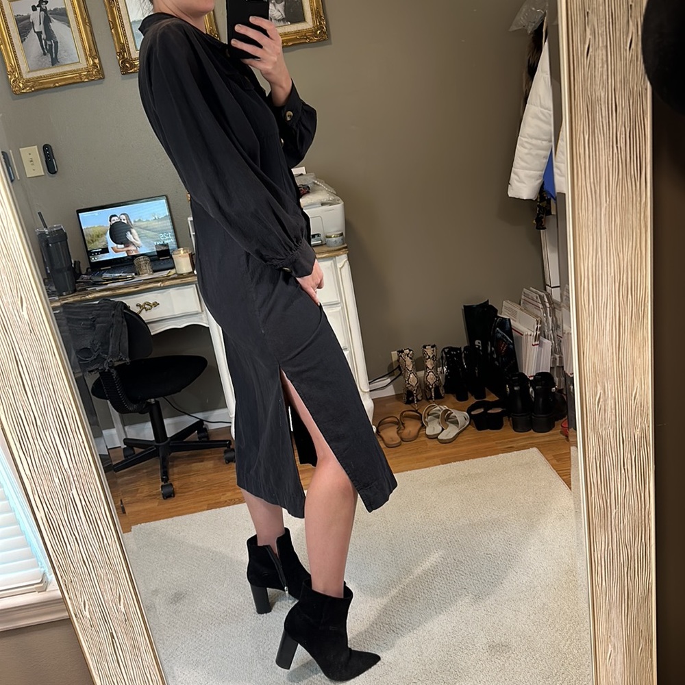 Free People Black Dress